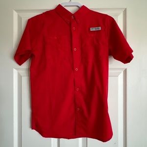 Columbia Dri Fit Button Up